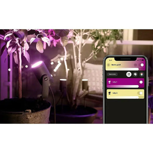 Philips Hue White&Color Ambiance Lily 3er Set Outdoor