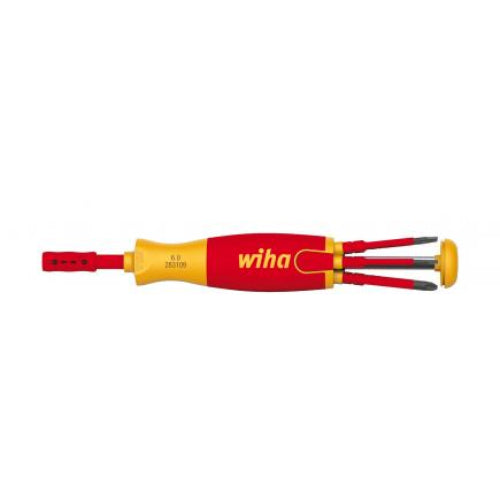 Wiha Schraubendreher mit Bit-Magazin LiftUp Electric (SB283109022)