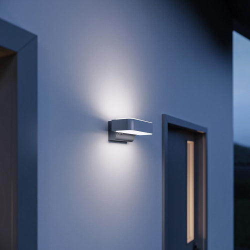 Steinel Smart L 810 SC LED-Außenleuchte mit Sensor, Silber
