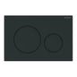 Geberit Sigma 20 Round WC-Betätigungsplatte Tiefschwarz RAL 9005