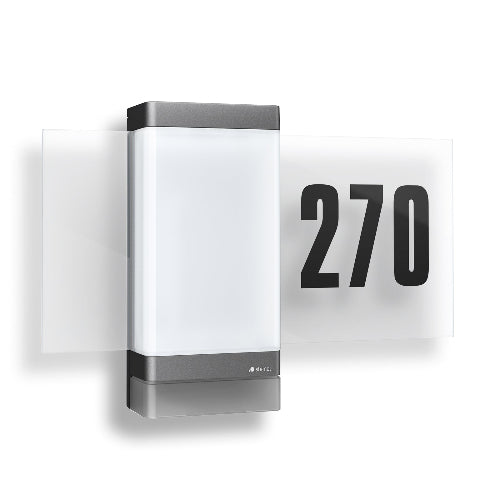 Steinel Smart L 270 Digi SC LED-Außenleuchte mit Sensor, Anthrazit