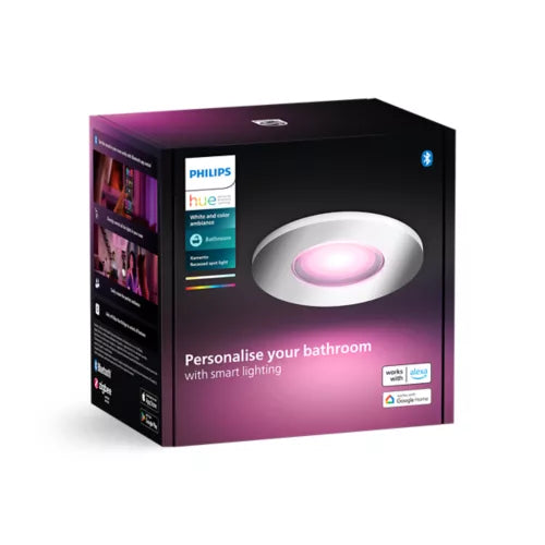 Philips Hue White&Color Ambiamce Xamento Recessed Spotlight 1-er Pack IP20/IP44