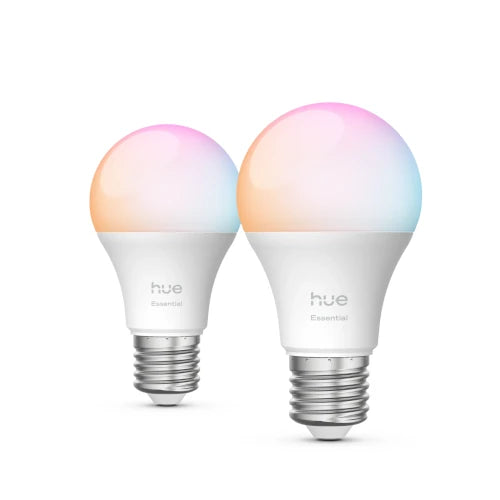 Philips Hue White&Color Glühbirnen Essential E27 806lm 2er-Pack