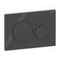 Geberit Sigma 20 Round Betätigungsplatte Schwarz Matt