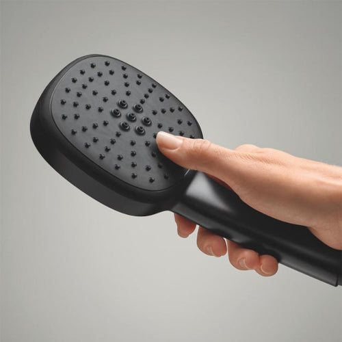 Grohe Vitalio Comfort Handbrause 2-Strahlarten mit EcoJoy, Schwarz Matt