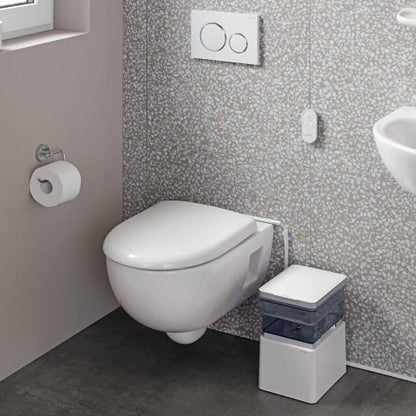 Geberit Sigma 20 Round Wc-Betätigungsplatte Weiss Matt/ Hochglanz-Verchromt