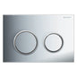 Geberit Omega 20 Chrom/Mattchrom Batätigungsplatte