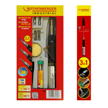 Rothenberger Industrial Hotpen-Set 10-Tlg