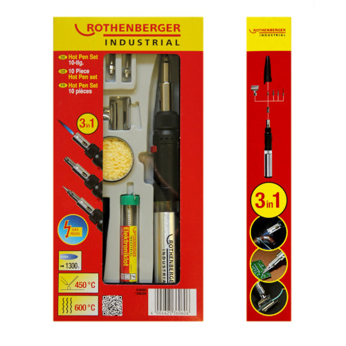 Rothenberger Industrial Hotpen-Set 10-Tlg