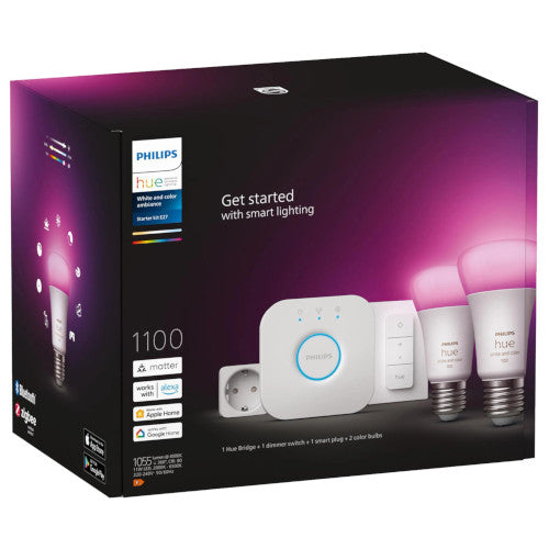 Philips Hue White&Color Ambiance E27 Starter-Kit