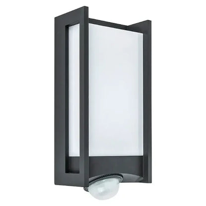 Lutec Qubo LED-Außenwandleuchte mit Bewegungsmelder 800lm 14W