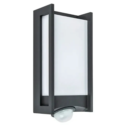 Lutec Qubo LED-Außenwandleuchte mit Bewegungsmelder 800lm 14W