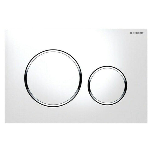 Geberit Sigma 20 Round Wc-Betätigungsplatte Edelstahl-Gebürstet