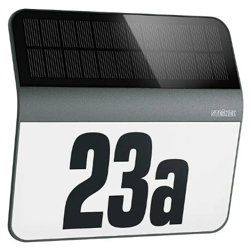 Steinel XSolar LH-N LED Hausnummernleuchte mit Dämmerungsschalter