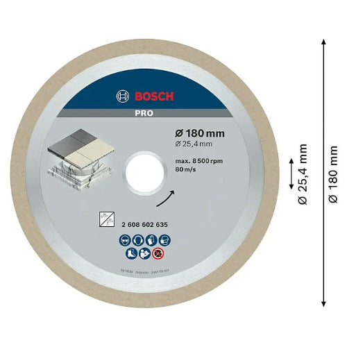 Bosch Pro Ceramic 180mm Trennscheibe