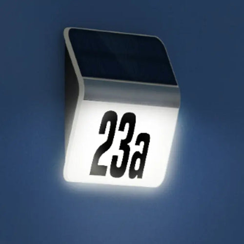 Steinel XSolar LH-N LED Hausnummernleuchte mit Dämmerungsschalter