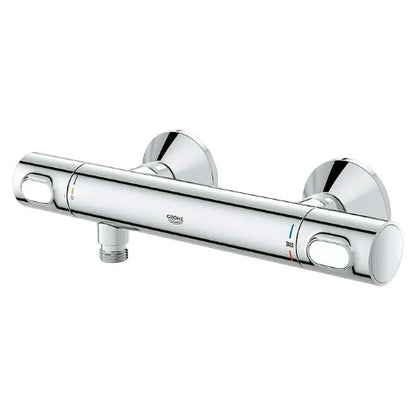 Grohe Precision Flow Thermostat-Brausebatterie Chrom