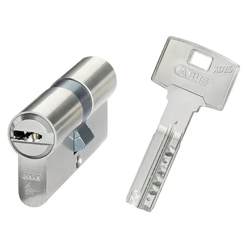 ABUS XD25 30/30 Türschlosszylinder für Haustüren mit 3 Schlüsseln