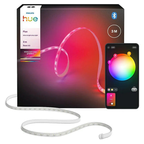 Philips Hue White&Color Gradient Flux Ultra-Bright Lighstrip 3m